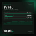 HostGraber EV SSL – SSL Certificates plan with Business Validation, 1 Sub-domain
