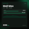 HostGraber Mail Max – Business Email plan with 200 GB Mailbox