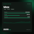 HostGraber Max – Business Hosting plan with Unlimited Websites Hosted, 200 GB NVMe SSD, 10 TB Monthly Bandwidth