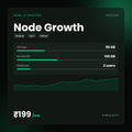 HostGraber Node Growth – Node.js Hosting plan with 50 GB SSD Storage, 100 GB Monthly Bandwidth