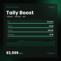 HostGraber Tally Boost – Tally on Cloud plan with 16 vCPU Cores, 32 GB RAM, 400 GB SSD Storage