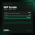 HostGraber WP Scale – WordPress Hosting plan with 75 GB SSD Storage, 1 TB Monthly Bandwidth